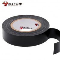 公牛（BULL）电气胶布PVC电工绝缘胶带 阻燃耐低温 黑色9米 10只装