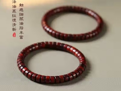 小叶紫檀手串男女款佛珠文玩檀木手